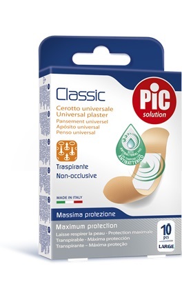 CEROTTO PIC CLASSIC 25X72 MM 10 ANTIBATTERICO 10 PEZZI - farmaciaverde.it