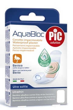 CEROTTO PIC AQUABLOC CM10X8 ANTIBATTERICO 5 PEZZI - farmaciaverde.it