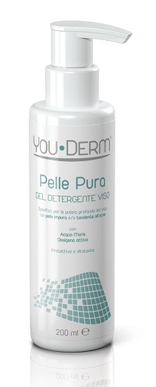 YOUDERM PELLE PURA GEL DETERGENTE VISO 200 ML - farmaciaverde.it