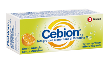 CEBION EFFERVESCENTE VIT C SENZA ZUCCHERO 10 COMPRESSE - farmaciaverde.it