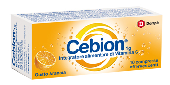 CEBION EFFERVESCENTI VITAMINA C ARANCIA 10 COMPRESSE - farmaciaverde.it