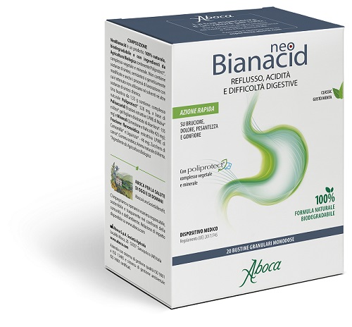 NEOBIANACID 20 BUSTINE MONODOSE 1,55 G - farmaciaverde.it