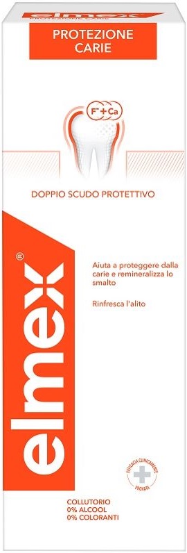 ELMEX PROTEZIONE CARIE COLLUTORIO FLUORURO AMMINICO 400 ML - farmaciaverde.it