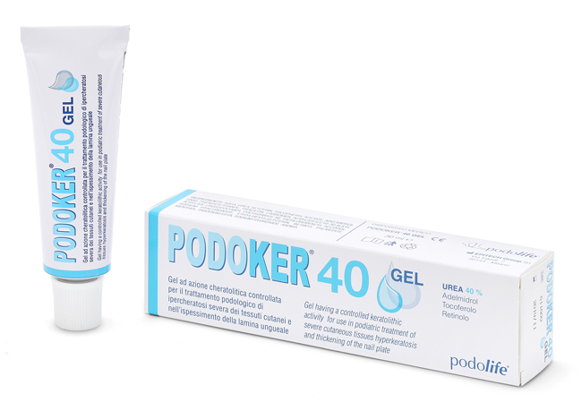 PODOKER 40 GEL AZIONE CHERATOLITICA TUBO DA 30 ML CON APPLICATORE - farmaciaverde.it