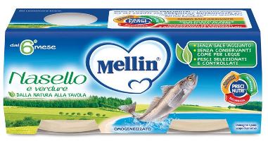 MELLIN OMOGENEIZZATO NASELLO 2 X 80 G - farmaciaverde.it