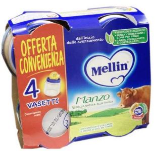 MELLIN OMOGENEIZZATO MANZO 4X80 G - farmaciaverde.it