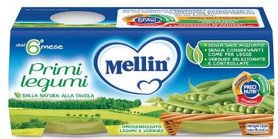 MELLIN OMOGENEIZZATO PRIMI LEGUMI 2 X 80 G - farmaciaverde.it
