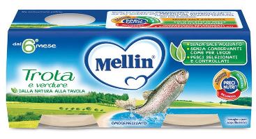 MELLIN OMOGENEIZZATO TROTA 2 X 80 G - farmaciaverde.it