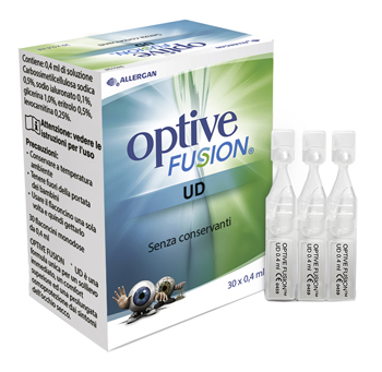 OPTIVE FUSION UD SOLUZIONE OFTALMICA STERILE 30 FLACONCINI MONODOSE 0,4 ML - farmaciaverde.it