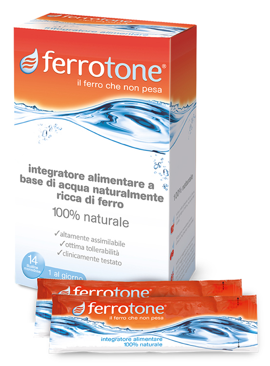 FERROTONE 14 BUSTINE 20 MG - farmaciaverde.it