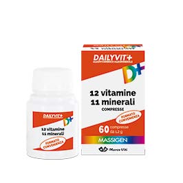 MASSIGEN DAILYVIT 12 VITAMINE 11 MINERALI 60 COMPRESSE RIVESTITE - farmaciaverde.it