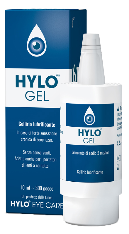 HYLO-GEL COLLIRIO LUBRIFICANTE ACIDO IALURONICO 0,2% 10 ML - farmaciaverde.it