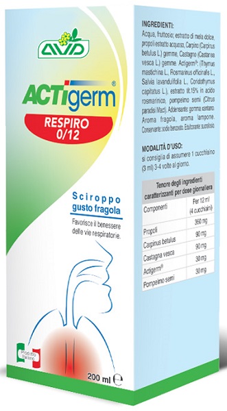ACTIGERM RESPIRO 0-12 200 ML - farmaciaverde.it