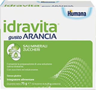IDRAVITA GUSTO ARANCIA 12 BUSTINE DA 6,25 G - farmaciaverde.it