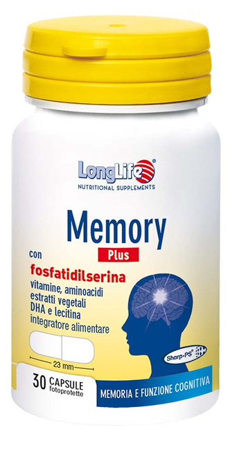 LONGLIFE MEMORY PLUS 30 CAPSULE FOTOPROTETTE - farmaciaverde.it
