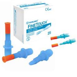 LANCETTE PUNGIDITO FINETOUCH 23 GAUGE 25 PEZZI - farmaciaverde.it