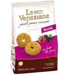LE VENEZIANE BISCOTTI FRUTTI DI BOSCO 250 G - farmaciaverde.it