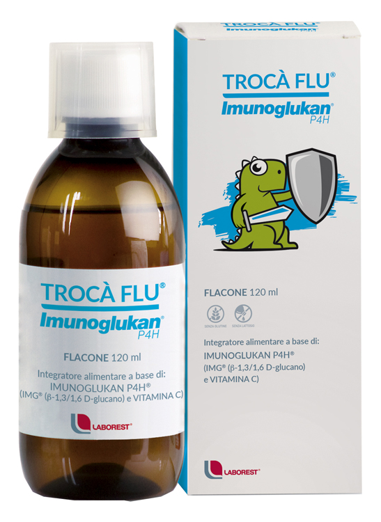 TROCA' FLU' IMUNOGLUKAN FLACONE 120 ML - farmaciaverde.it