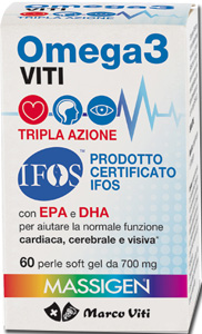 OMEGA3 VITI TRIPLA AZIONE 60 PERLE - farmaciaverde.it