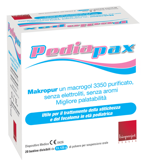 PEDIAPAX POLVERE 20 BUSTINE 13,125 G - farmaciaverde.it