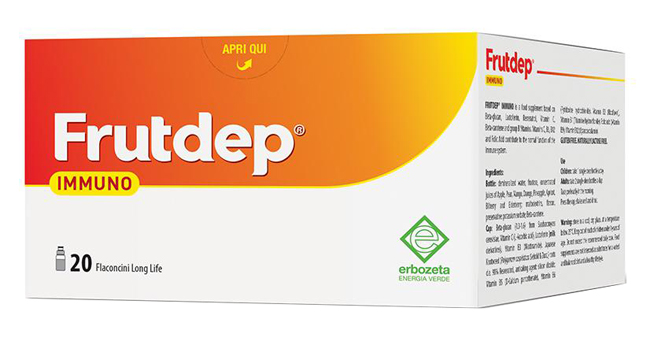 FRUTDEP IMMUNO 20 FLACONCINI 10 ML - farmaciaverde.it