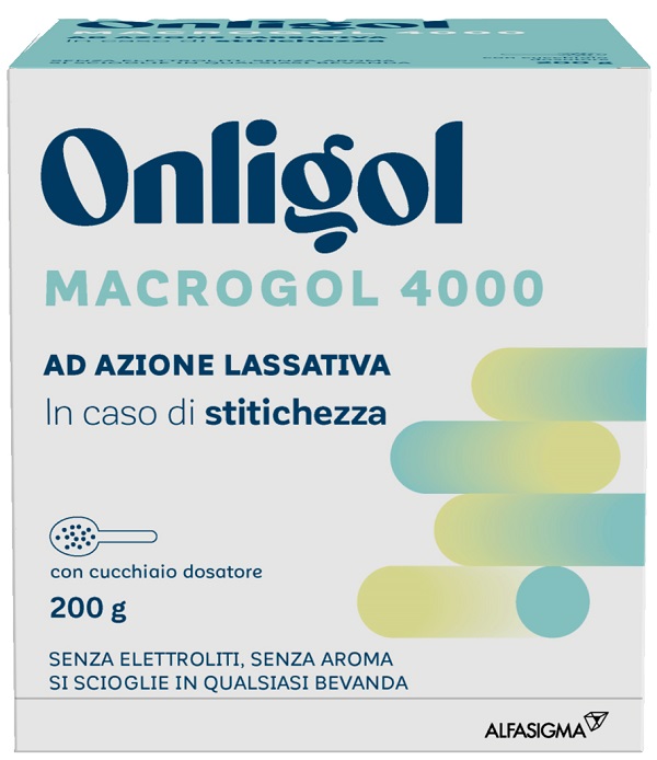ONLIGOL MACROGOL 4000 200 G CON CUCCHIAINO DOSATORE SENZA ZUCCHERO - farmaciaverde.it