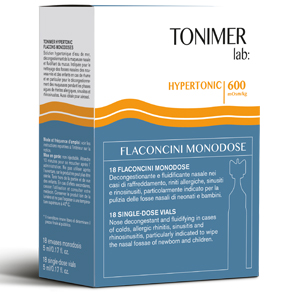 TONIMER HYPERTONIC LAVAGGIO NASALE 18 FLACONCINI - farmaciaverde.it