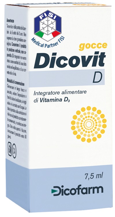 DICOVIT D VITAMINA D3 7,5 ML - farmaciaverde.it