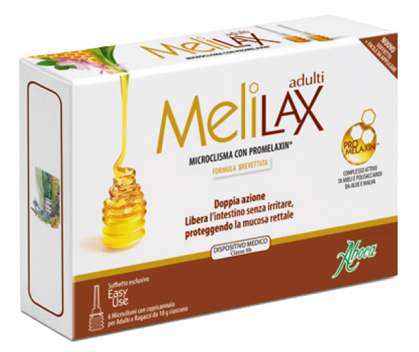 MELILAX ADULTI MICROCLISMI 6 PEZZI 10 G - farmaciaverde.it