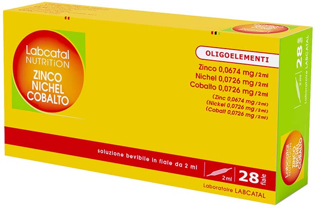 LABCATAL NUTRITION ZINCO/NICHEL/COBALTO 28 FIALE 2 ML - farmaciaverde.it