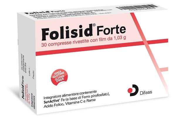 FOLISID FORTE 30 COMPRESSE 3,9 G - farmaciaverde.it