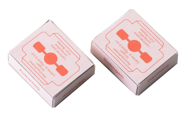 LAME RICAMBIO PER TAGLIACALLI 2 PACCHETTI 10 PEZZI - farmaciaverde.it