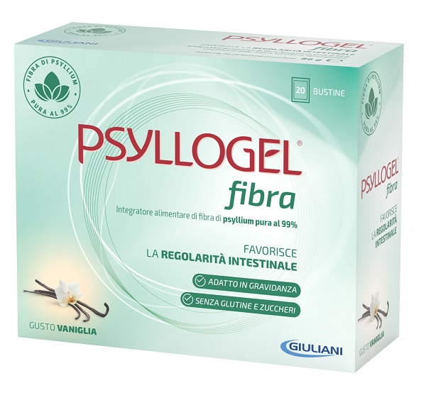 PSYLLOGEL FIBRA VANIGLIA 20 BUSTINE - farmaciaverde.it