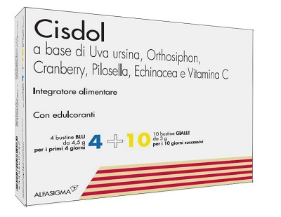 CISDOL 4 BUSTINE BLU DA 4,5 G + 10 BUSTINE GIALLE DA 3 G - farmaciaverde.it