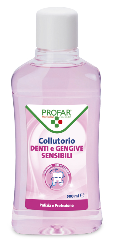 PROFAR COLLUTORIO DENTI/GENGIVE SENSIBILI 500 ML - farmaciaverde.it