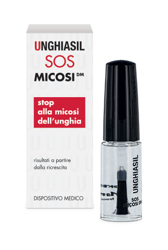 ANTIMICOTICO UNGHIASIL SOS MICOSI IN FLACONE DI VETRO 5 ML CON PENNELLO APPLICATORE + ASTUCCIO - farmaciaverde.it