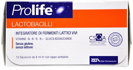 PROLIFE LACTOBACILLI 10 FLACONCINI 8 ML - farmaciaverde.it