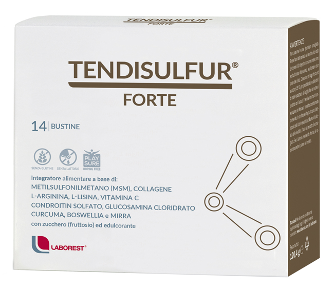 TENDISULFUR FORTE 14 BUSTE 119 G - farmaciaverde.it