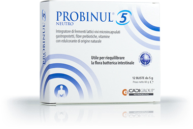 PROBINUL 5 NEUTRO 12 BUSTINE - farmaciaverde.it