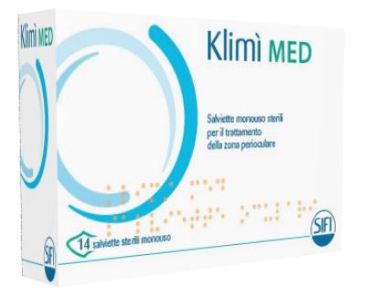 KLIMI' MED 14 SALVIETTINE DETERGENTI MONOUSO STERILI PER L'IGIENE OCULARE - farmaciaverde.it
