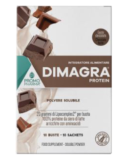 DIMAGRA PROTEIN CIOCCOLATO 10 BUSTE - farmaciaverde.it