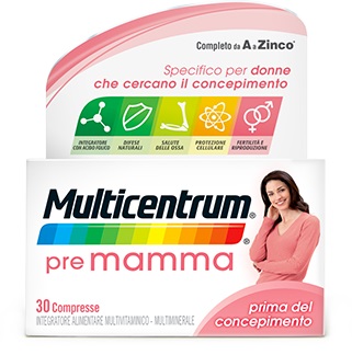 MULTICENTRUM PRE MAMMA 30 COMPRESSE - farmaciaverde.it