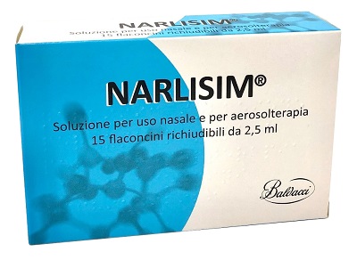 NARLISIM SOLUZIONE PER USO NASALE E AEROSOLTERAPIA 15 FLACONCINI RICHIUDIBILI DA 2,5 ML L'UNO - farmaciaverde.it