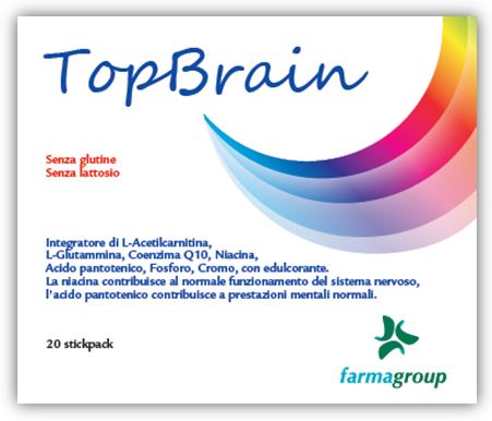 TOPBRAIN 20 STICK 4,5 G - farmaciaverde.it