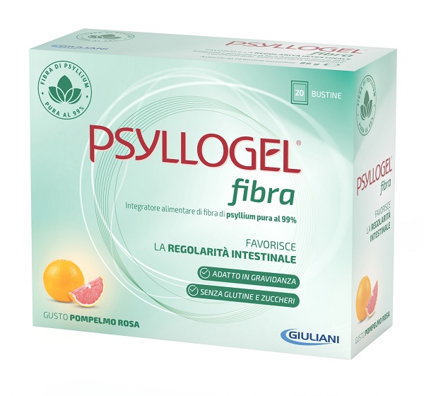 PSYLLOGEL FIBRA POMPELMO ROSA 20 BUSTINE - farmaciaverde.it