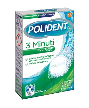 POLIDENT 3 MINUTI 66 COMPRESSE - farmaciaverde.it