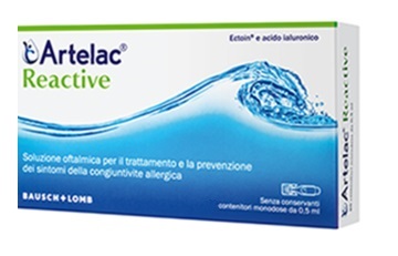 ARTELAC REACTIVE SOLUZIONE OFTALMICA MONODOSE 20 UNITA' DA 0,5 ML - farmaciaverde.it