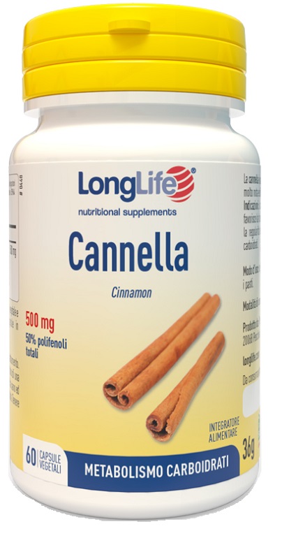 LONGLIFE CANNELLA 60 CAPSULE - farmaciaverde.it