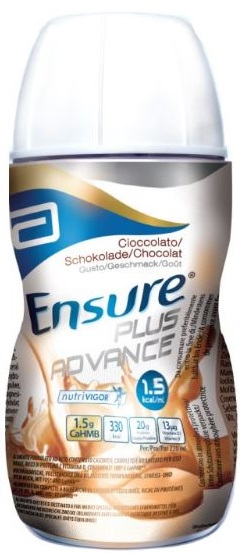 ENSURE PLUS ADVANCE CIOCCOLATO 4 BOTTIGLIE DA 220 ML - farmaciaverde.it