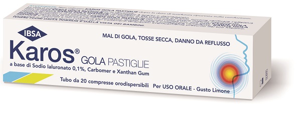KAROS GOLA 20 PASTIGLIE ORODISPERSIBILI - farmaciaverde.it
